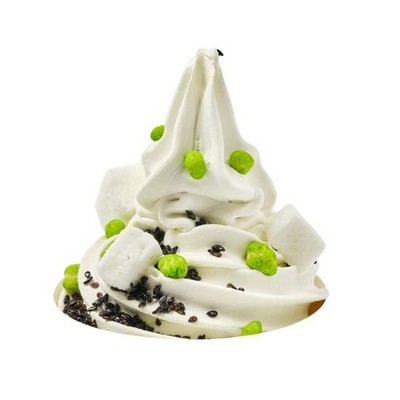 Helado de manzana al horno