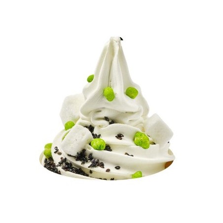 Helado de manzana al horno